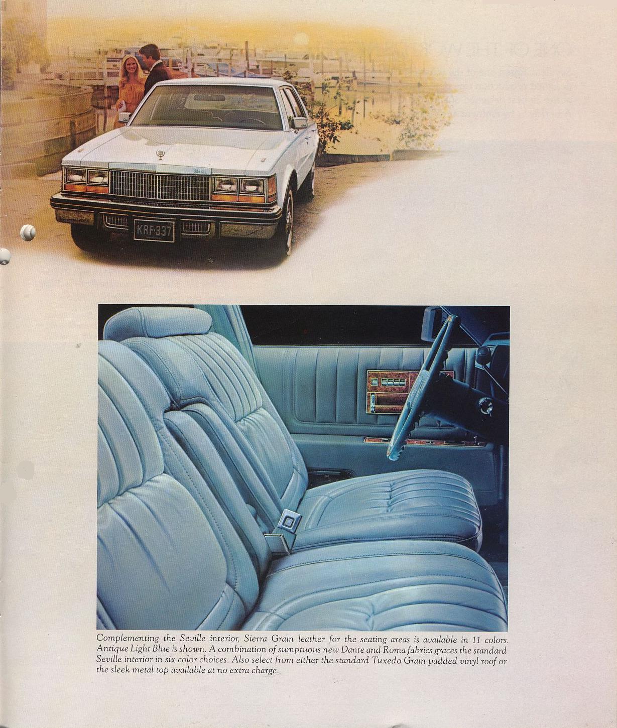 1979 Cadillac Brochure Page 8